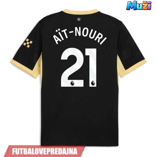 Lacne Muži Futbalové dres Manchester City Rayan Ait-Nouri #21 2026-27 Krátky Rukáv - Preč